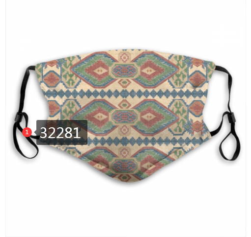 2021 new 105 Dust mask with filter->nfl dust mask->Sports Accessory